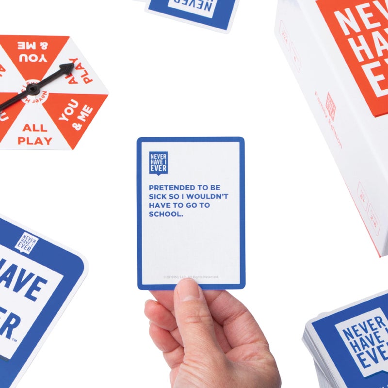 Never Have I Ever | Hilarious Family Card Game with Fun Questions & Crazy Stories | Perfect for Kids, Teens & Adults | Great for Game Nights & Parties | Includes â€œI Haveâ€ & â€œI Have Neverâ€ Paddles! - Image 4